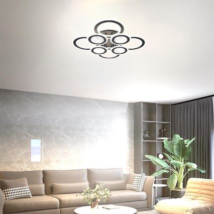 LED-himmennyskattokruunu LED/200W/230V 3000-6500K + kauko-ohjaus