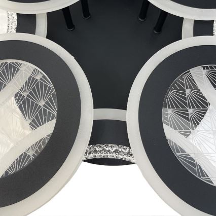 LED-himmennyskattokruunu LED/200W/230V 3000-6500K + kauko-ohjaus
