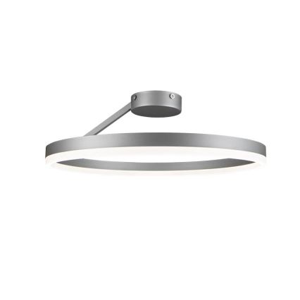 LED-himmennyskattokruunu LED/40W/230V 3000-6500K mattakromi + kauko-ohjaus