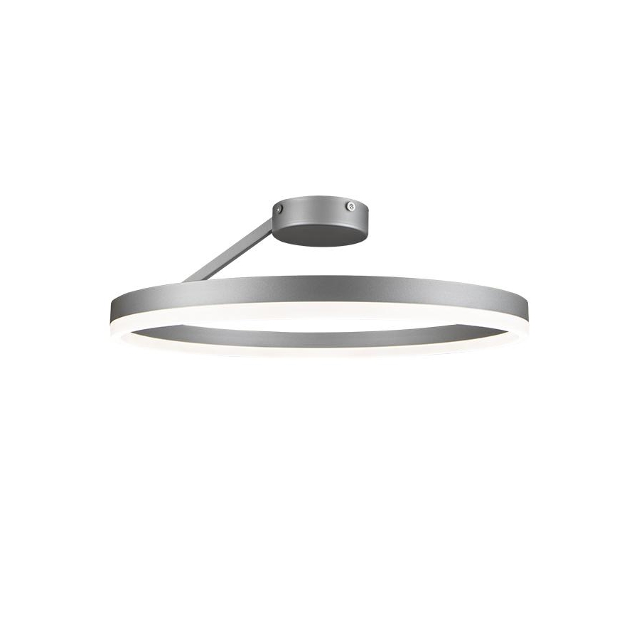 LED-himmennyskattokruunu LED/40W/230V 3000-6500K mattakromi + kauko-ohjaus