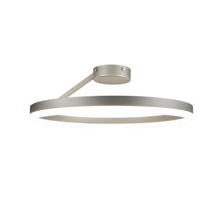 LED-himmennyskattokruunu LED/40W/230V 3000-6500K mattakromi + kauko-ohjaus