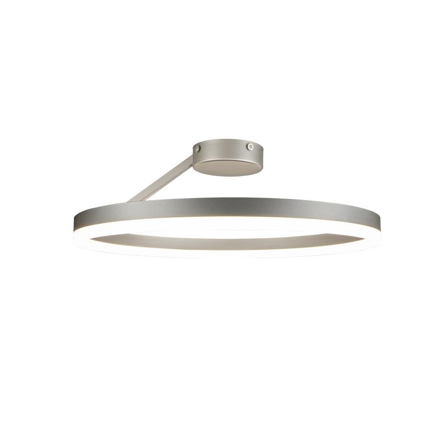 LED-himmennyskattokruunu LED/40W/230V 3000-6500K mattakromi + kauko-ohjaus