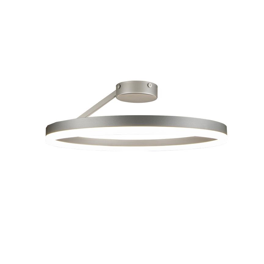 LED-himmennyskattokruunu LED/40W/230V 3000-6500K mattakromi + kauko-ohjaus