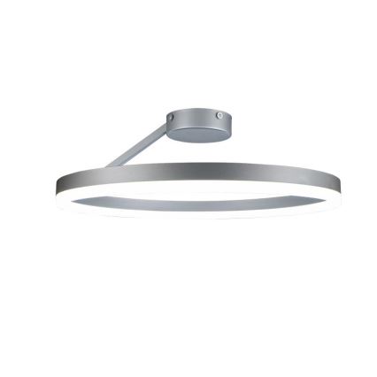 LED-himmennyskattokruunu LED/40W/230V 3000-6500K mattakromi + kauko-ohjaus