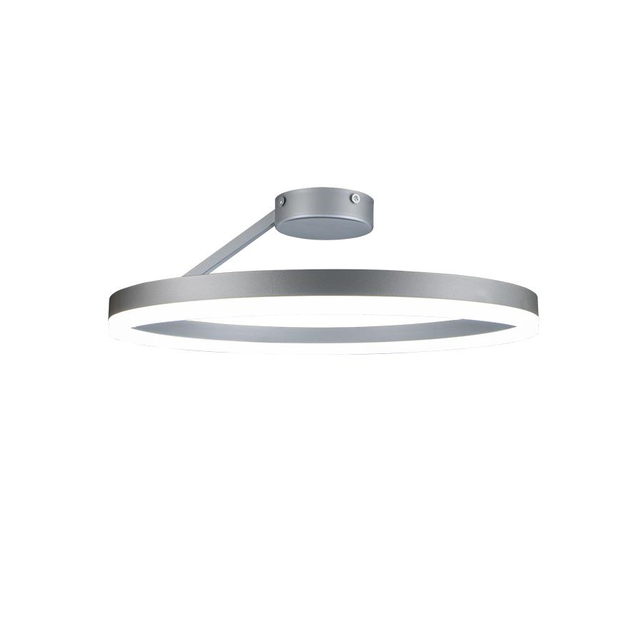 LED-himmennyskattokruunu LED/40W/230V 3000-6500K mattakromi + kauko-ohjaus
