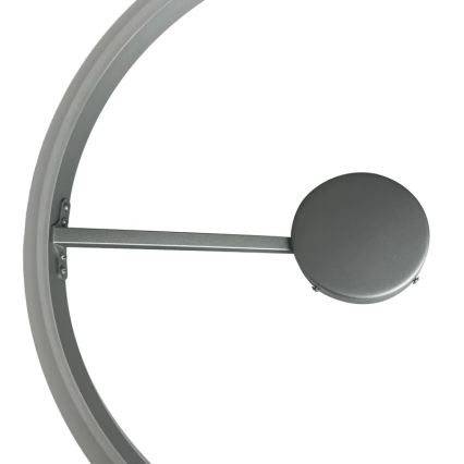 LED-himmennyskattokruunu LED/40W/230V 3000-6500K mattakromi + kauko-ohjaus