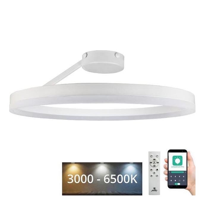 LED-himmennyskattokruunu LED/40W/230V 3000-6500K valkoinen + kauko-ohjaus