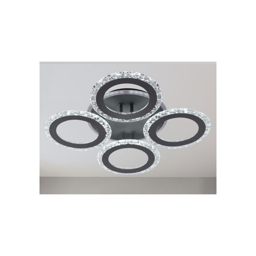 LED-himmennyskattokruunu LED/55W/230V 3000-6500K + kauko-ohjaus