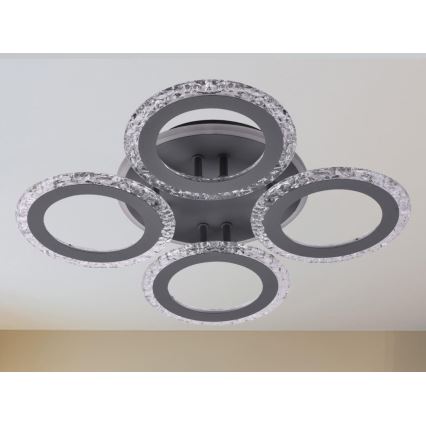 LED-himmennyskattokruunu LED/55W/230V 3000-6500K + kauko-ohjaus