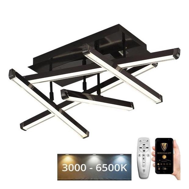 LED-himmennyskattokruunu LED/60W/230V 3000-6500K + kauko-ohjaus