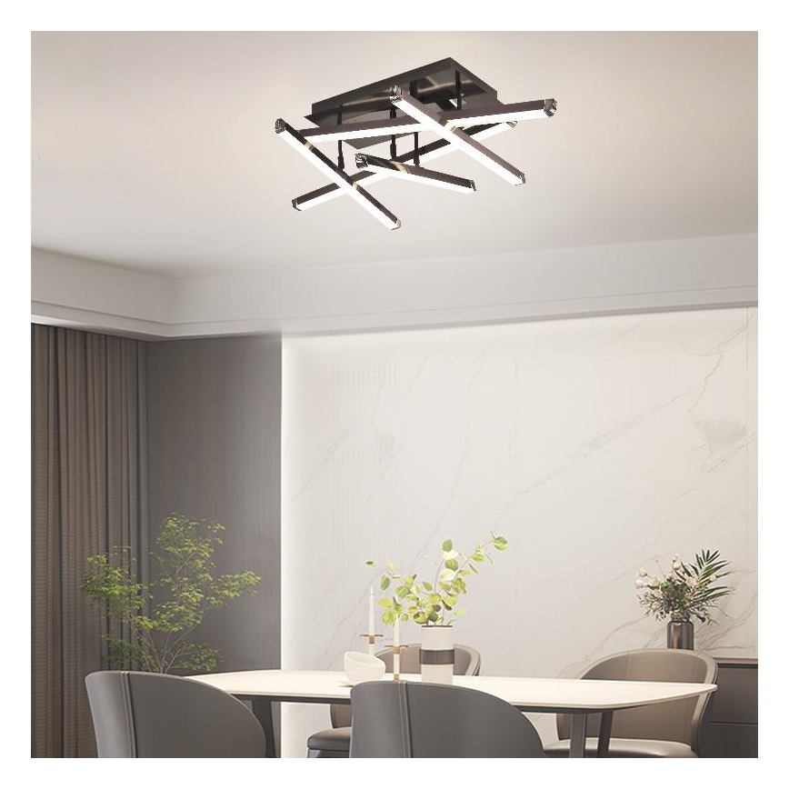 LED-himmennyskattokruunu LED/60W/230V 3000-6500K + kauko-ohjaus