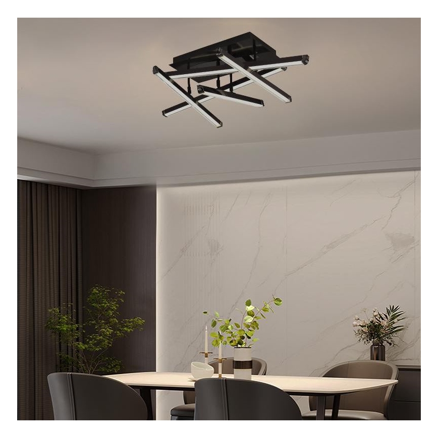 LED-himmennyskattokruunu LED/60W/230V 3000-6500K + kauko-ohjaus