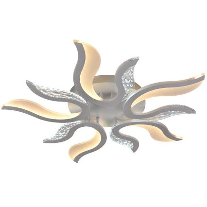 LED-himmennyskattokruunu LED/65W/230V 3000-6500K valkoinen + kauko-ohjaus