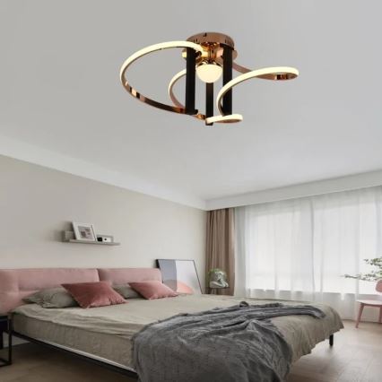 LED-himmennyskattokruunu LED/70W/230V 3000-6500K + kauko-ohjaus