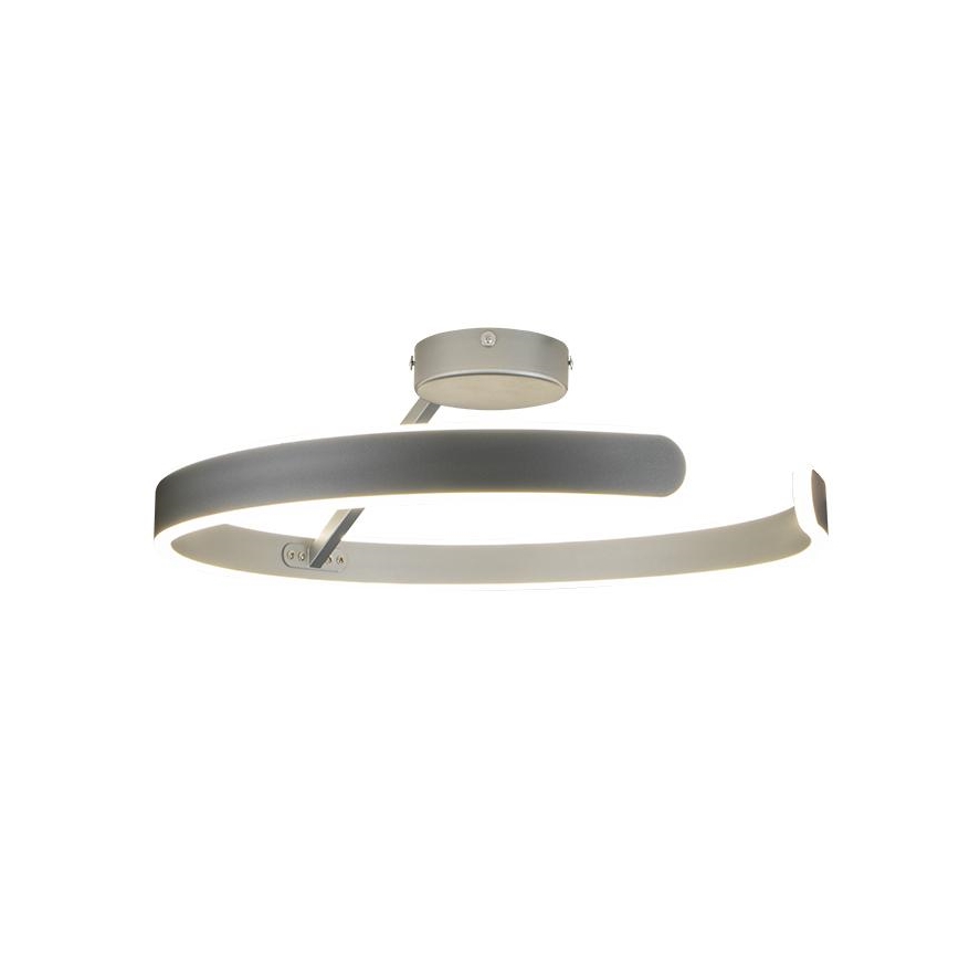 LED-himmennyskattokruunu LED/72W/230V 3000-6500K mattakromi + kauko-ohjaus