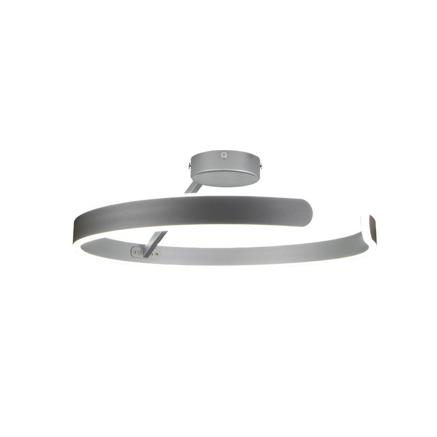 LED-himmennyskattokruunu LED/72W/230V 3000-6500K mattakromi + kauko-ohjaus
