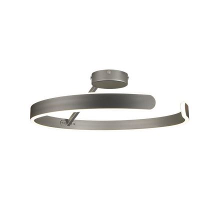 LED-himmennyskattokruunu LED/72W/230V 3000-6500K mattakromi + kauko-ohjaus