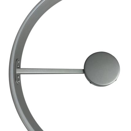 LED-himmennyskattokruunu LED/72W/230V 3000-6500K mattakromi + kauko-ohjaus