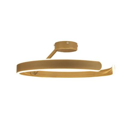 LED-himmennyskattokruunu LED/72W/230V 3000-6500K kulta + kauko-ohjaus
