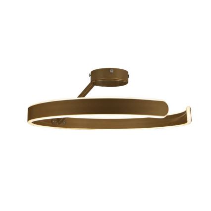 LED-himmennyskattokruunu LED/72W/230V 3000-6500K kulta + kauko-ohjaus