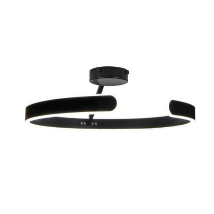 LED-himmennyskattokruunu LED/72W/230V 3000-6500K musta + kauko-ohjaus
