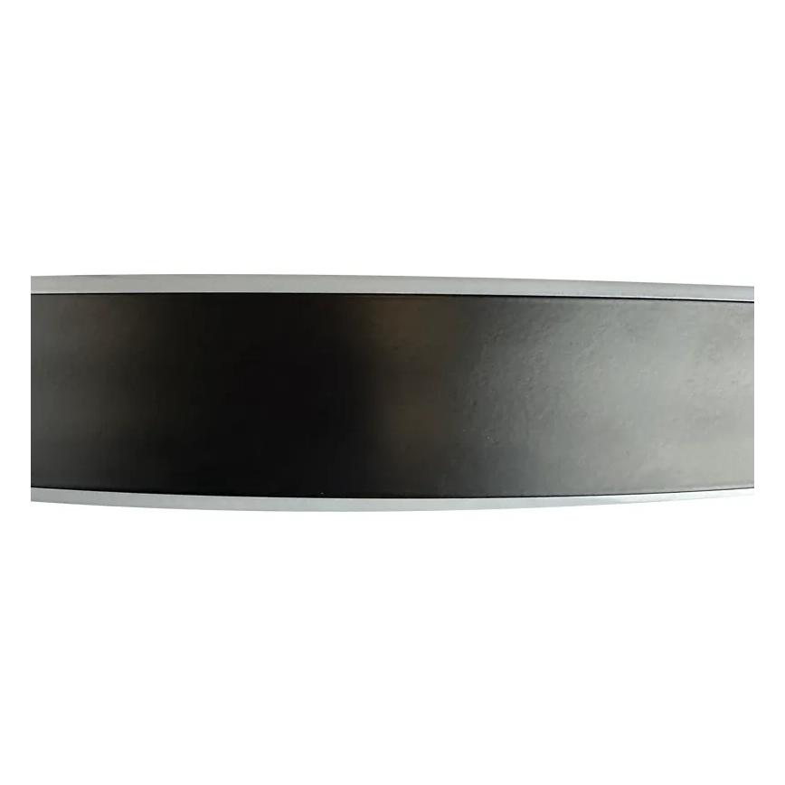 LED-himmennyskattokruunu LED/72W/230V 3000-6500K musta + kauko-ohjaus