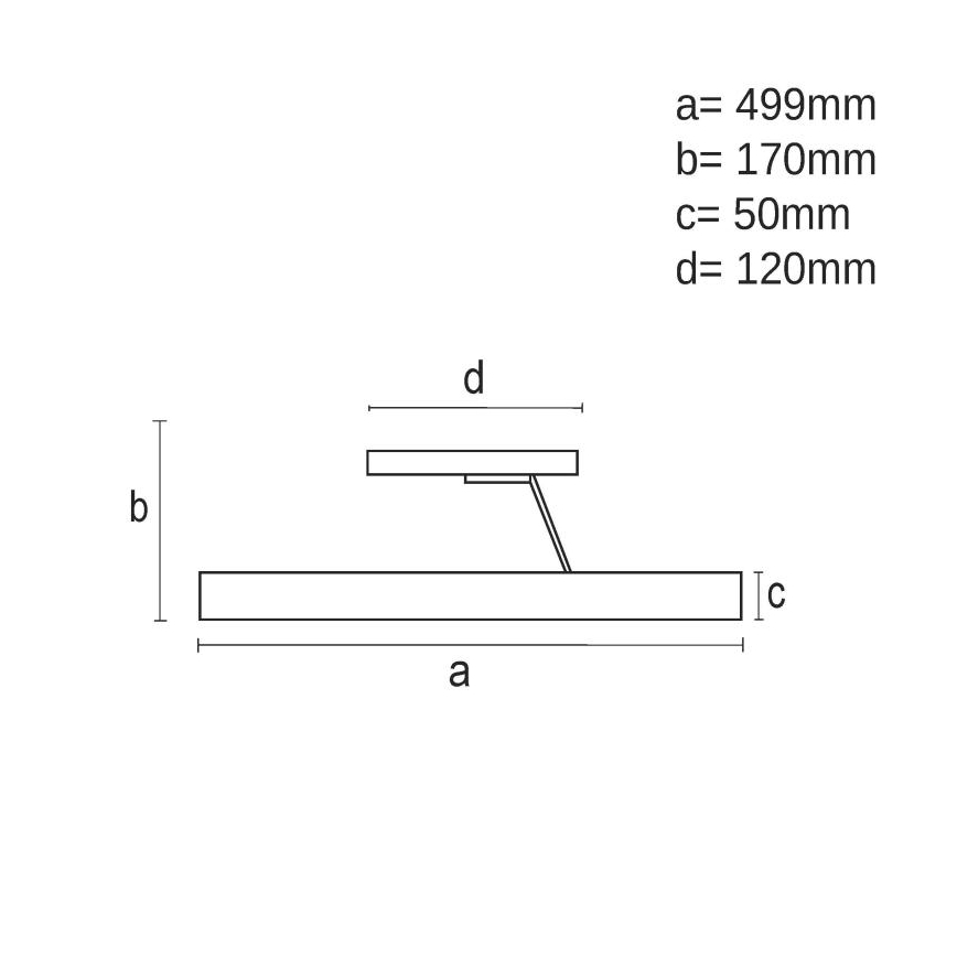 LED-himmennyskattokruunu LED/72W/230V 3000-6500K musta + kauko-ohjaus
