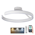 LED-himmennyskattokruunu LED/72W/230V 3000-6500K valkoinen + kauko-ohjaus