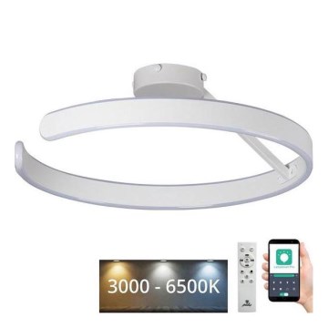LED-himmennyskattokruunu LED/72W/230V 3000-6500K valkoinen + kauko-ohjaus