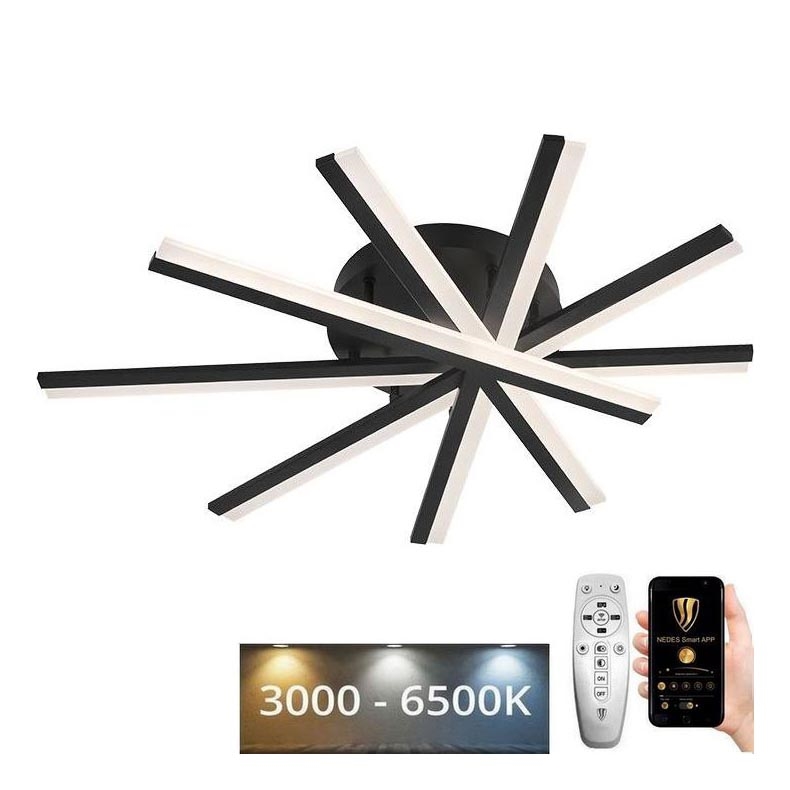 LED-himmennyskattokruunu LED/75W/230V 3000-6500K + kauko-ohjaus