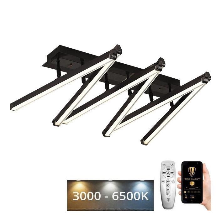 LED-himmennyskattokruunu LED/75W/230V 3000-6500K + kauko-ohjaus