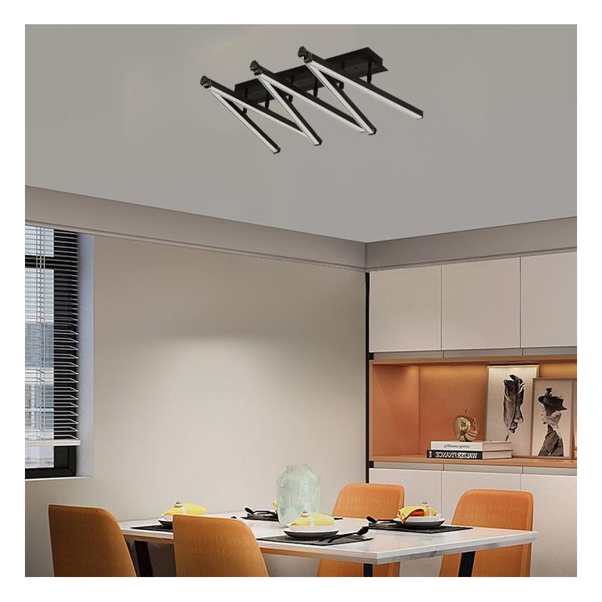 LED-himmennyskattokruunu LED/75W/230V 3000-6500K + kauko-ohjaus