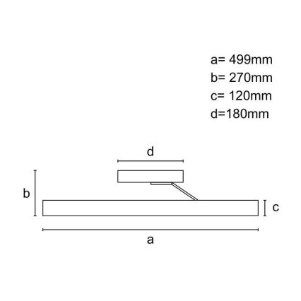 LED Himmennettävä pinta-asennettava kristallikruunu LED/75W/230V 3000-6500K mattakromi + kauko-ohjaus