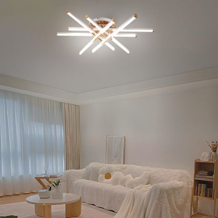 LED-himmennyskattokruunu LED/90W/230V 3000-6500K + kauko-ohjaus