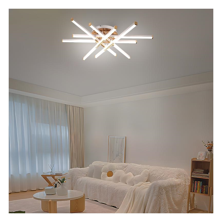 LED-himmennyskattokruunu LED/90W/230V 3000-6500K + kauko-ohjaus