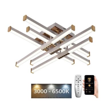 LED-himmennyskattokruunu LED/90W/230V 3000-6500K + kauko-ohjaus