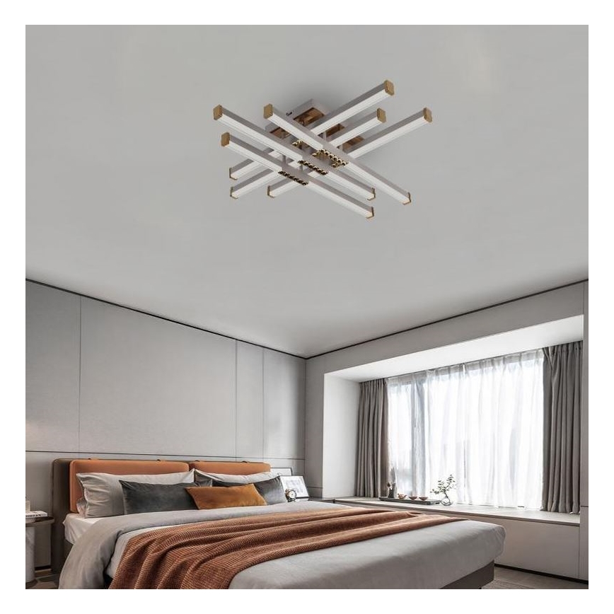 LED-himmennyskattokruunu LED/90W/230V 3000-6500K + kauko-ohjaus