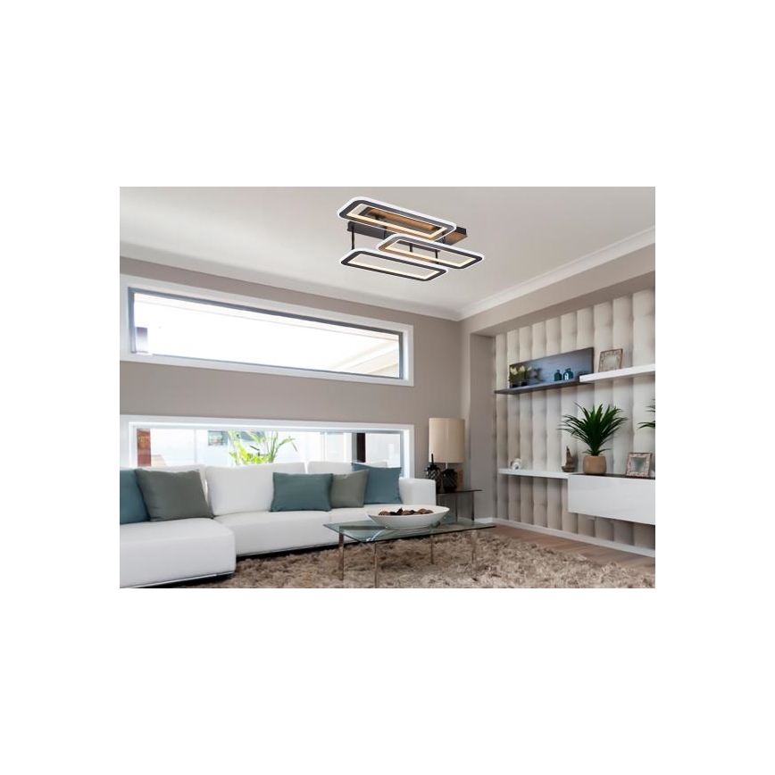 LED-himmennyskattokruunu LED/90W/230V 3000-6500K + kauko-ohjaus