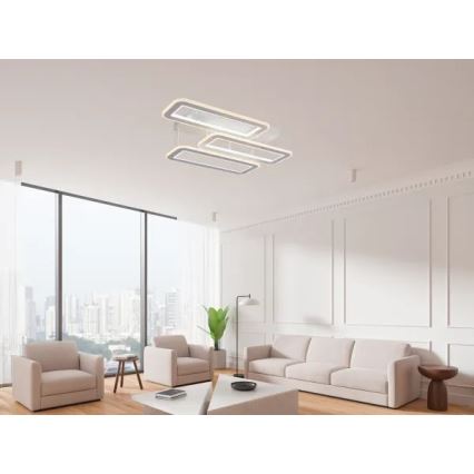 LED-himmennyskattokruunu LED/90W/230V 3000-6500K + kauko-ohjaus
