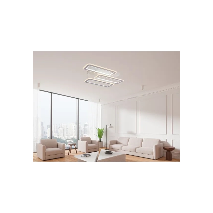 LED-himmennyskattokruunu LED/90W/230V 3000-6500K + kauko-ohjaus