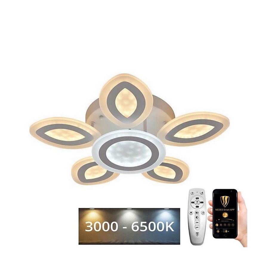 LED-himmennyskattokruunu LED/95W/230V 3000-6500K + kauko-ohjaus