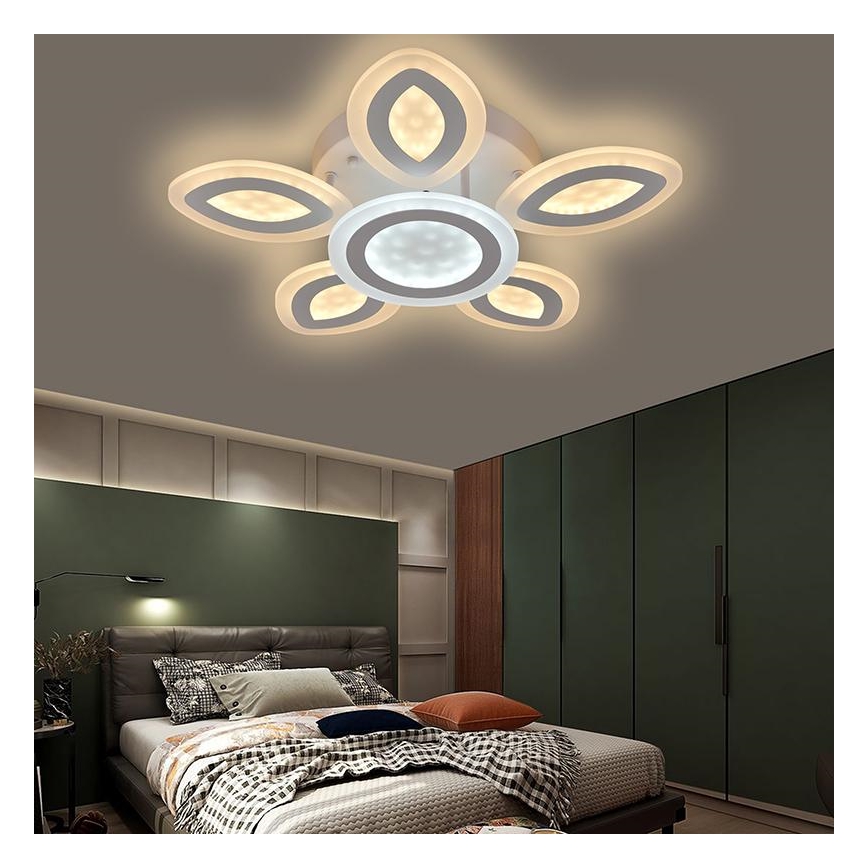 LED-himmennyskattokruunu LED/95W/230V 3000-6500K + kauko-ohjaus