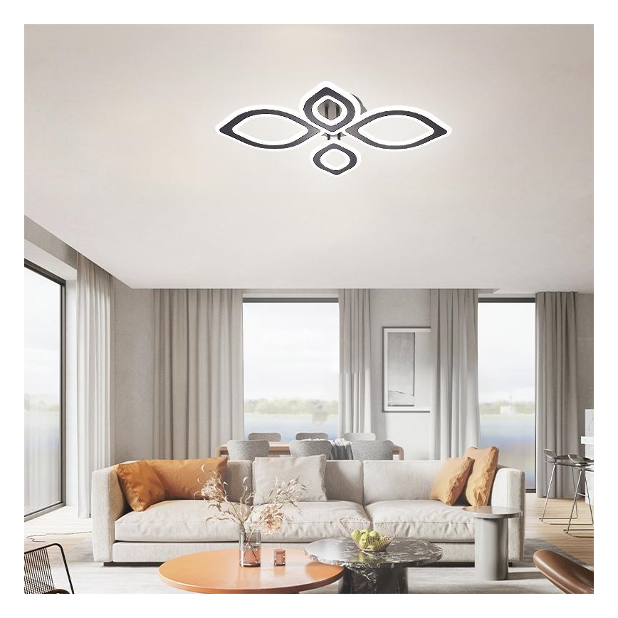 LED-himmennyskattokruunu LED/95W/230V 3000-6500K + kauko-ohjaus