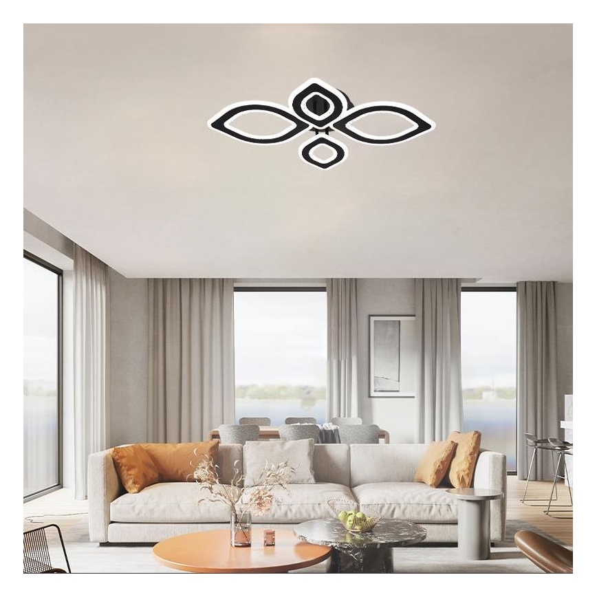 LED-himmennyskattokruunu LED/95W/230V 3000-6500K + kauko-ohjaus