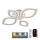 LED-himmennyskattokruunu LED/95W/230V 3000-6500K + kauko-ohjaus