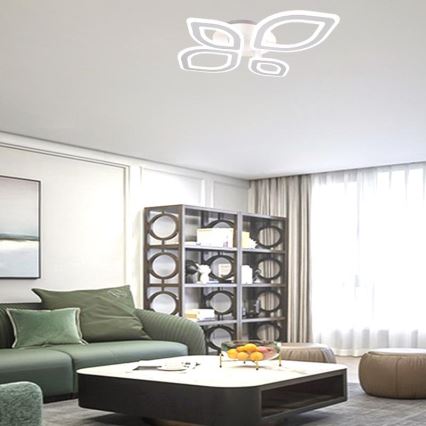 LED-himmennyskattokruunu LED/95W/230V 3000-6500K + kauko-ohjaus