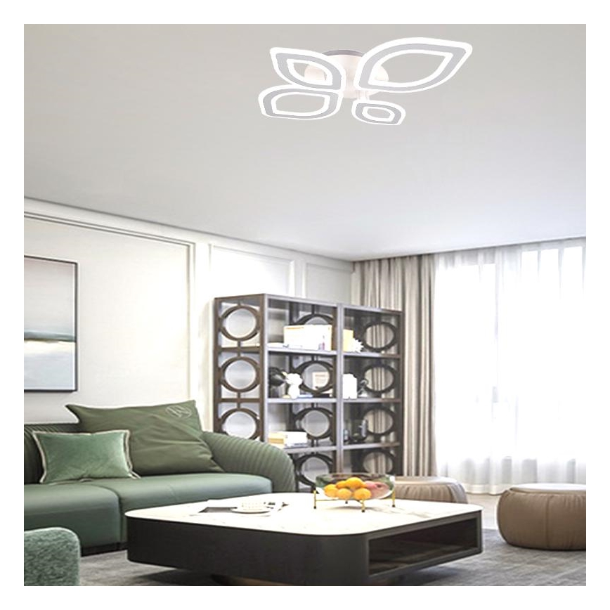 LED-himmennyskattokruunu LED/95W/230V 3000-6500K + kauko-ohjaus