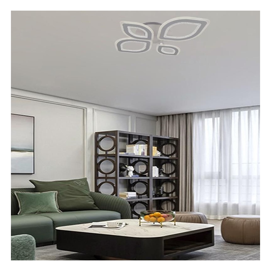 LED-himmennyskattokruunu LED/95W/230V 3000-6500K + kauko-ohjaus