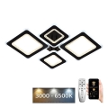 LED-himmennyskattokruunu LED/95W/230V 3000-6500K + kauko-ohjaus