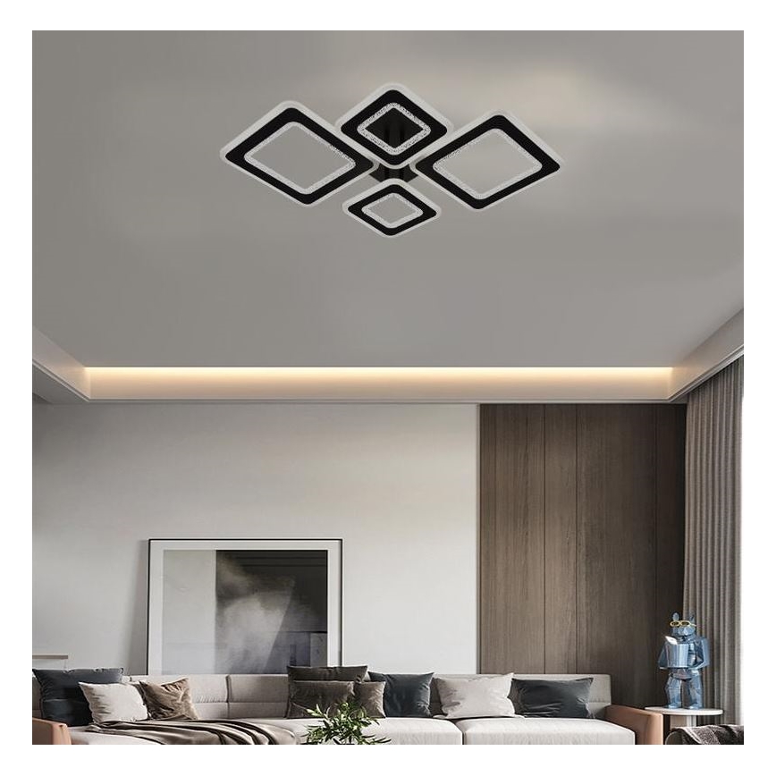 LED-himmennyskattokruunu LED/95W/230V 3000-6500K + kauko-ohjaus